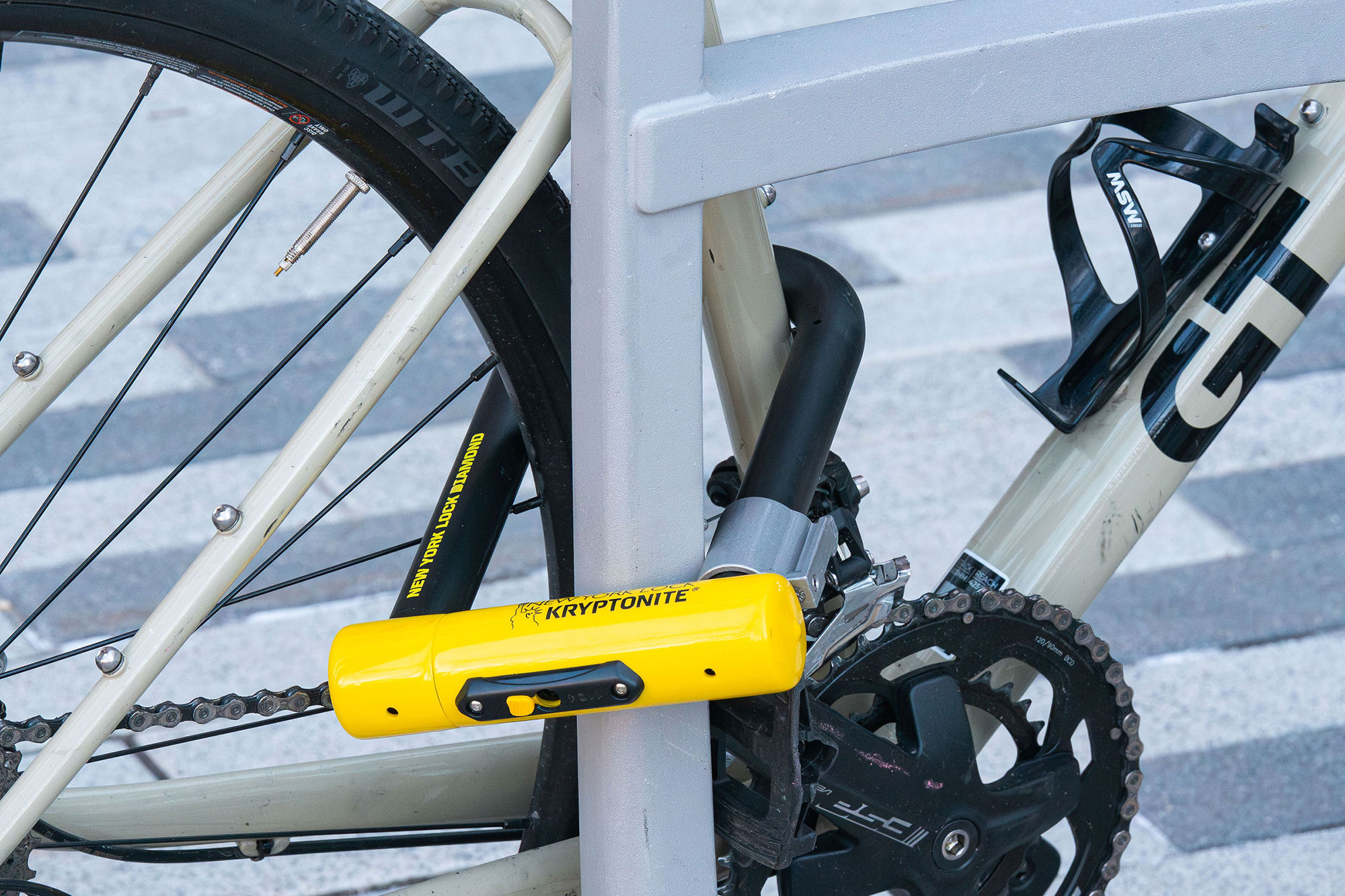 Kryptonite New York Diamond angle-grinder resistant lock