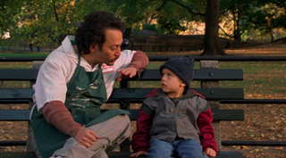 Rob Schneider and Dylan/Cole Sprouse in 'Big Daddy'