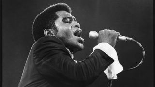 NEW YORK - UNDATED: James Brown performs at Madison Square Garden circa 1960's in New York City, New York. (Photo by Walter Iooss Jr./Getty Images)