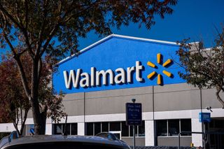 A Walmart store in Martinez, California, US