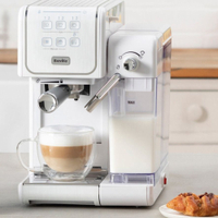 2. Breville One-Touch CoffeeHouse II VCF147 Coffee Machine, White | Was £339