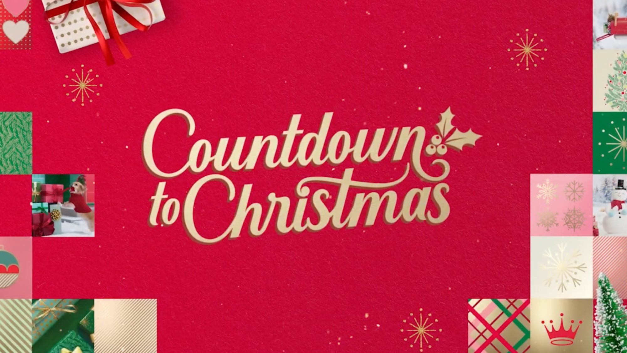 Hallmark's Countdown to Christmas 2024 logo