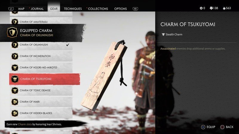 Ghost Of Tsushima Steath Charm