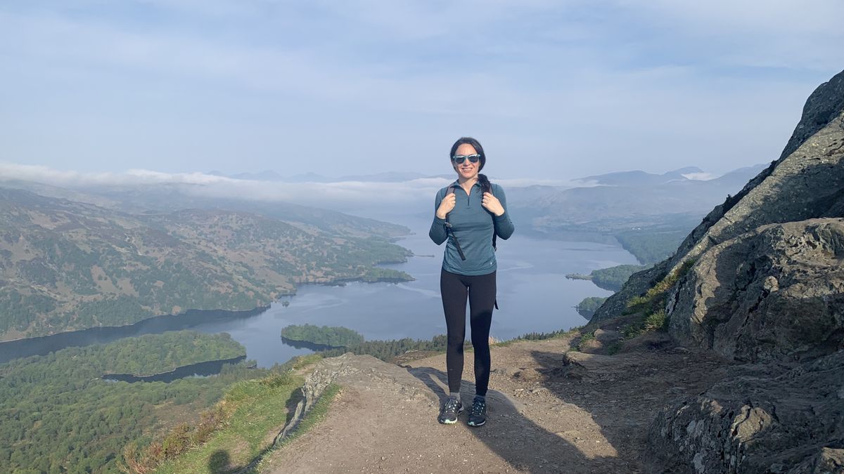 Staff writer Julia Clarke atop Ben A&#039;an