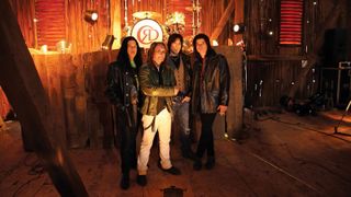 (from left) Darren Smith, Jake E. Lee, Phil Varone and Anthony Esposito
