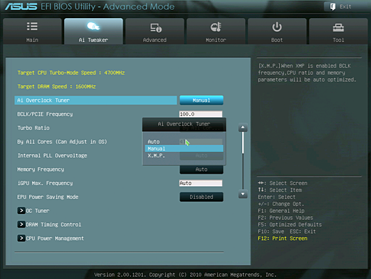 P8Z68-V Pro UEFI - Z68 Express Roundup: Three Motherboards Do Battle ...