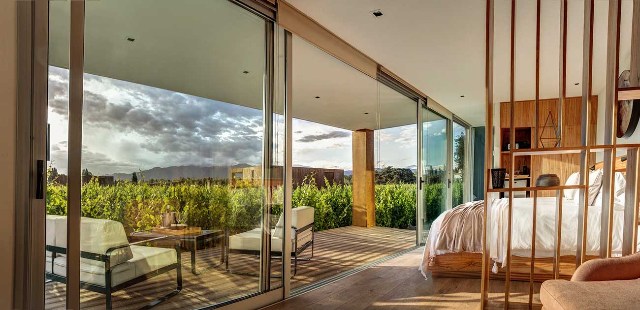 Vineyard loft at Entre Cielos, Mendoza, Argentina