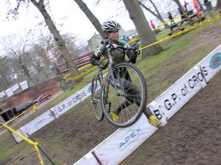 McConneloug had all the attributes of a gazelle as she galloped to victory.