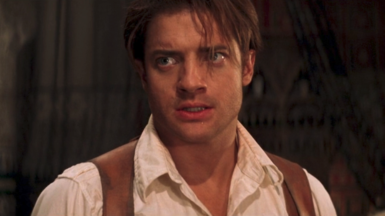 Brendan Fraser as Rick O'Connell in The Mummy