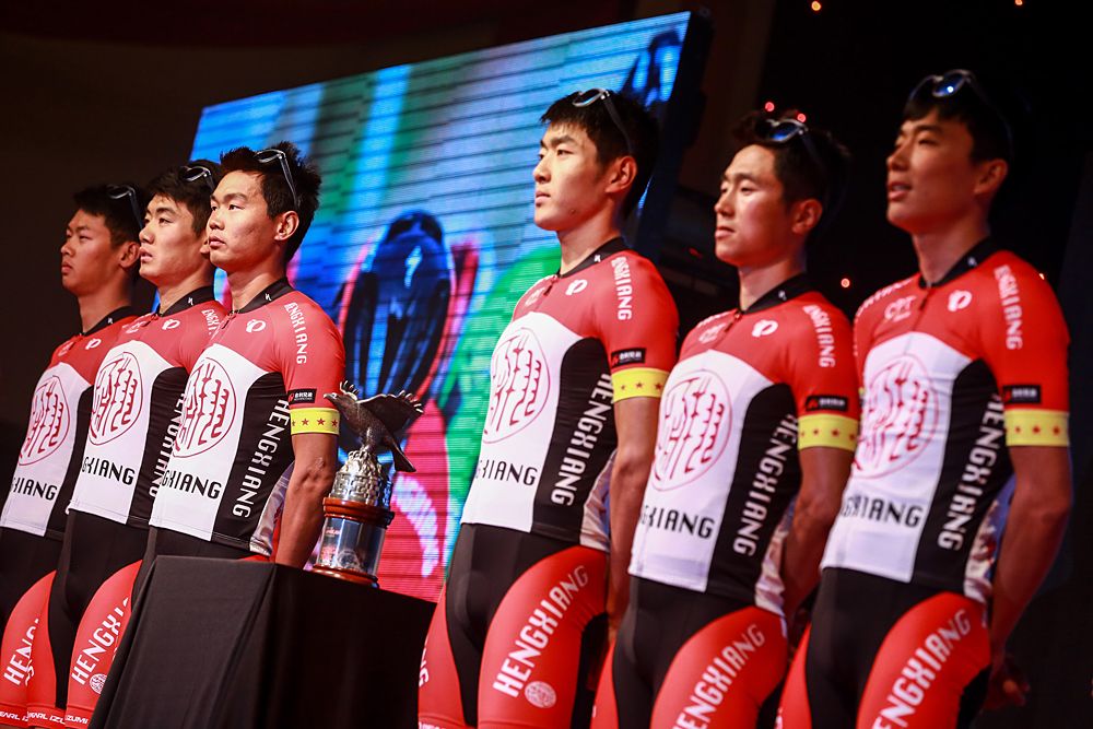 Hengxiang at the Tour de Langkawi presentation