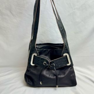 Gilda Tonelli Vintage Y2k Style Black Leather...