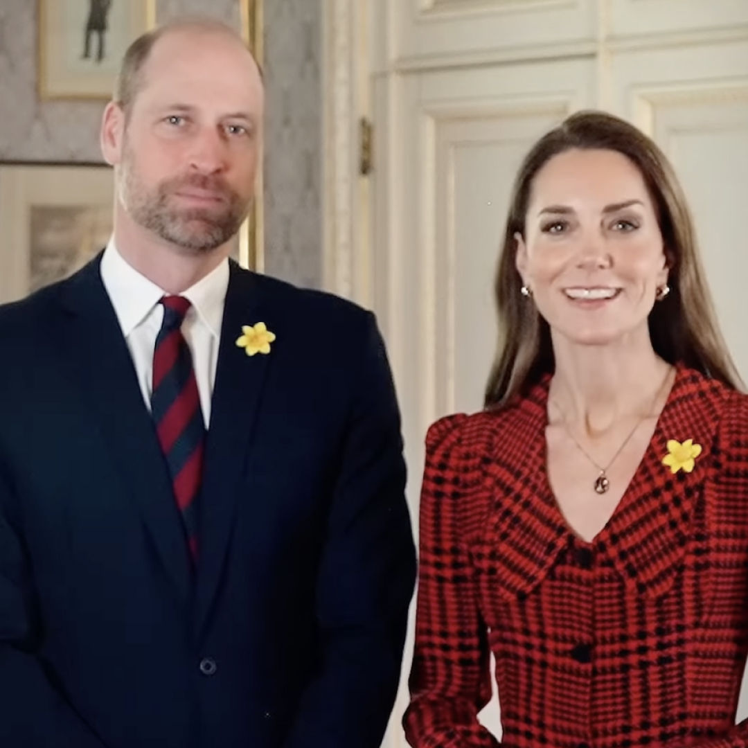 Kate Middleton rewearing an Alessandra Rich dress from the designer's Spring/Summer 2020 collection