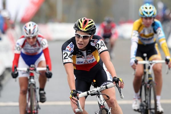 Sanne Cant (Veldritacademie Enertherm-BKCP) won the sprint for fourth place.