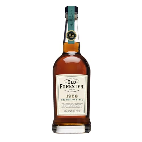 Old Forester 1920 Prohibition Style Kentucky Straight Bourbon Whiskey, 75cl