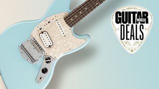 Nevermind Teen Spirit, this smells like a great deal to us - save an impressive $270 off the Kurt Cobain Jag-Stang at Fender