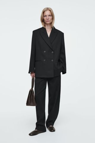 The Tailored Barrel-Leg Trousers