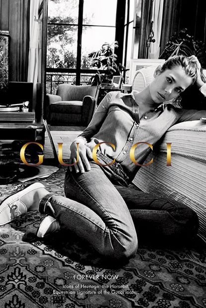 Charlotte Casiraghi in Gucci Forever Now ad campaign