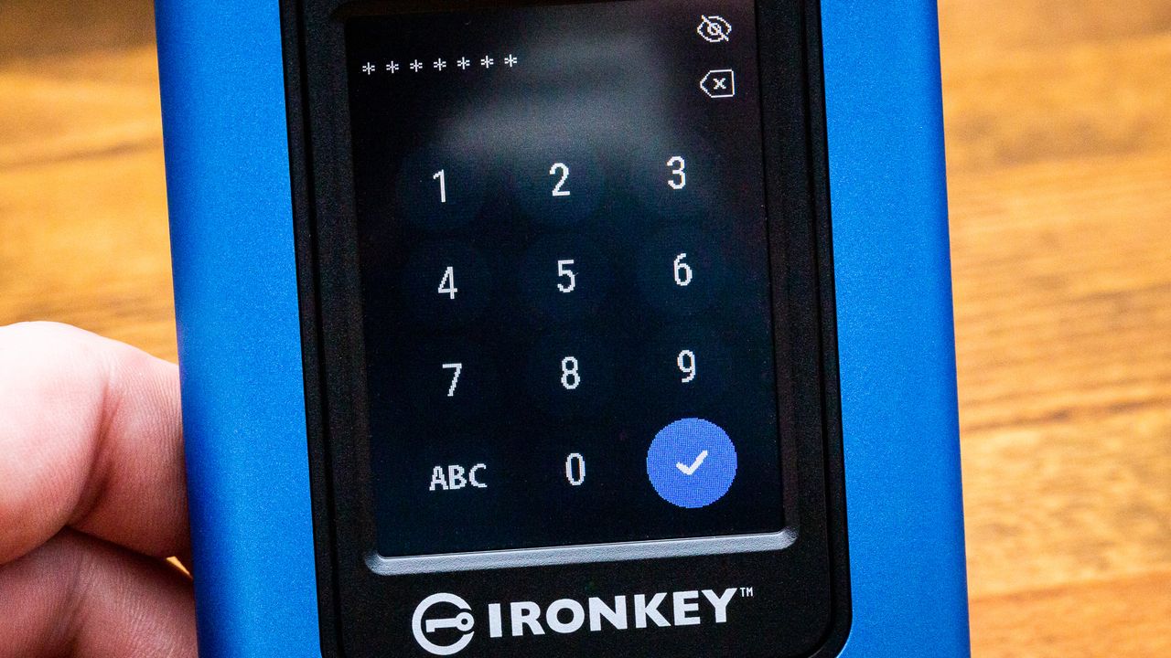 Kingston IronKey Vault Privacy 80 External SSD