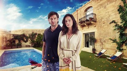 Where was The Holiday Channel 5 filmed? Starring Jill Halfpenny and Owen McDonnell
