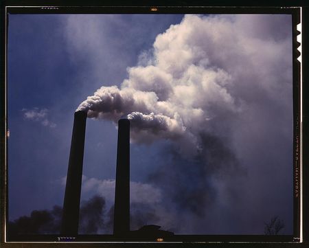 Pollution from smokestacks