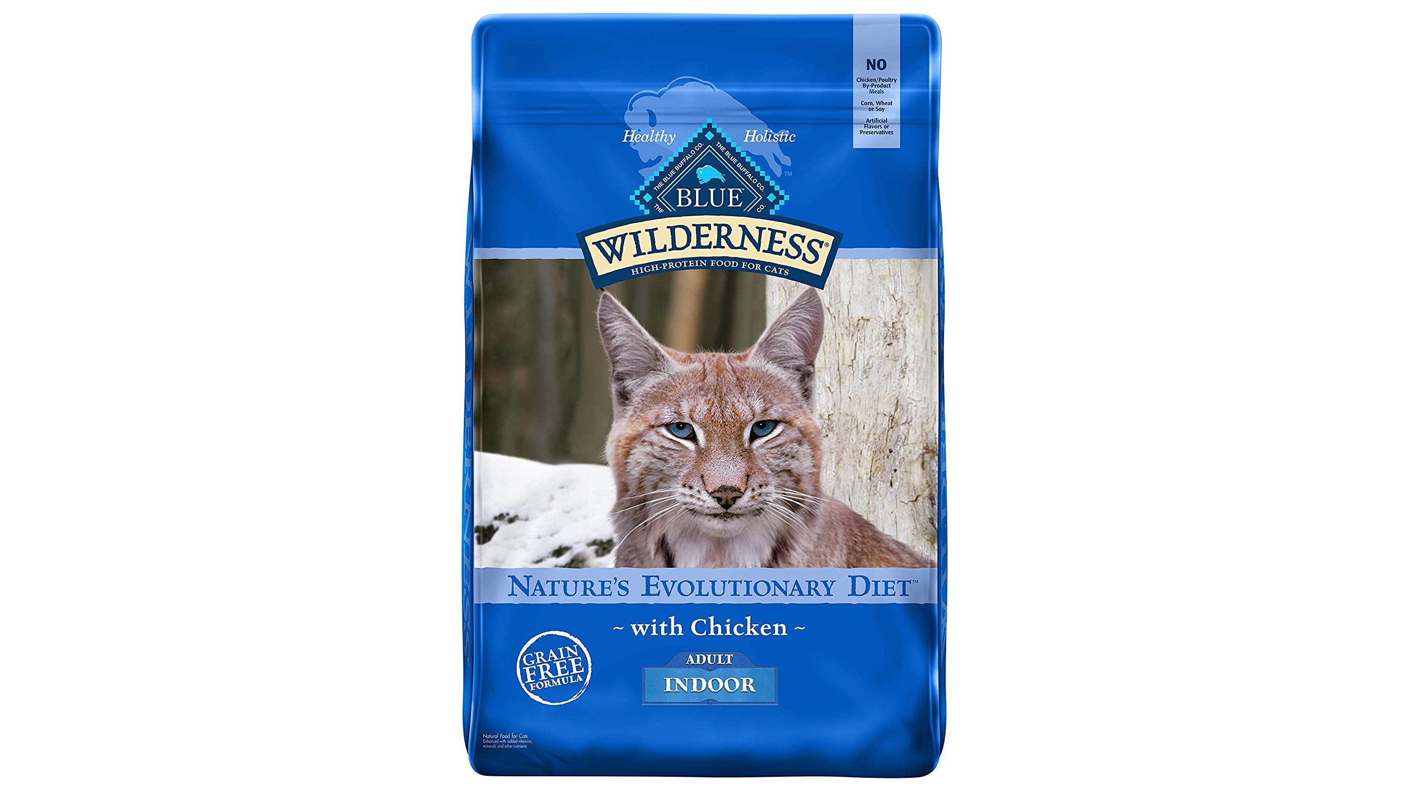 Blue holistic cat store food