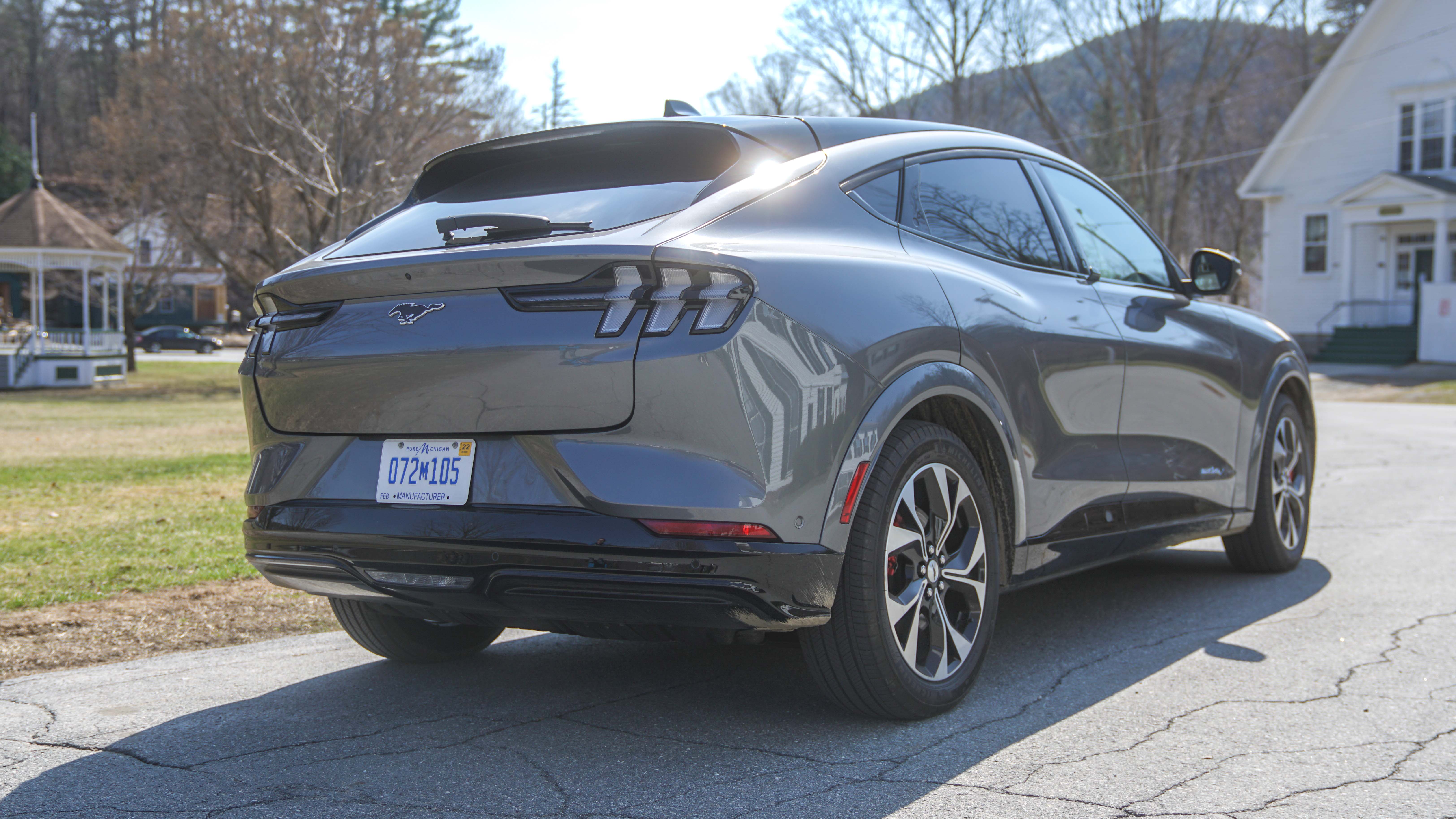 2021 Ford Mustang Mach-E rear view