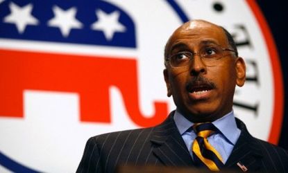 Michael Steele: Will his big spending erode the GOP's chances of taking back the House this fall?