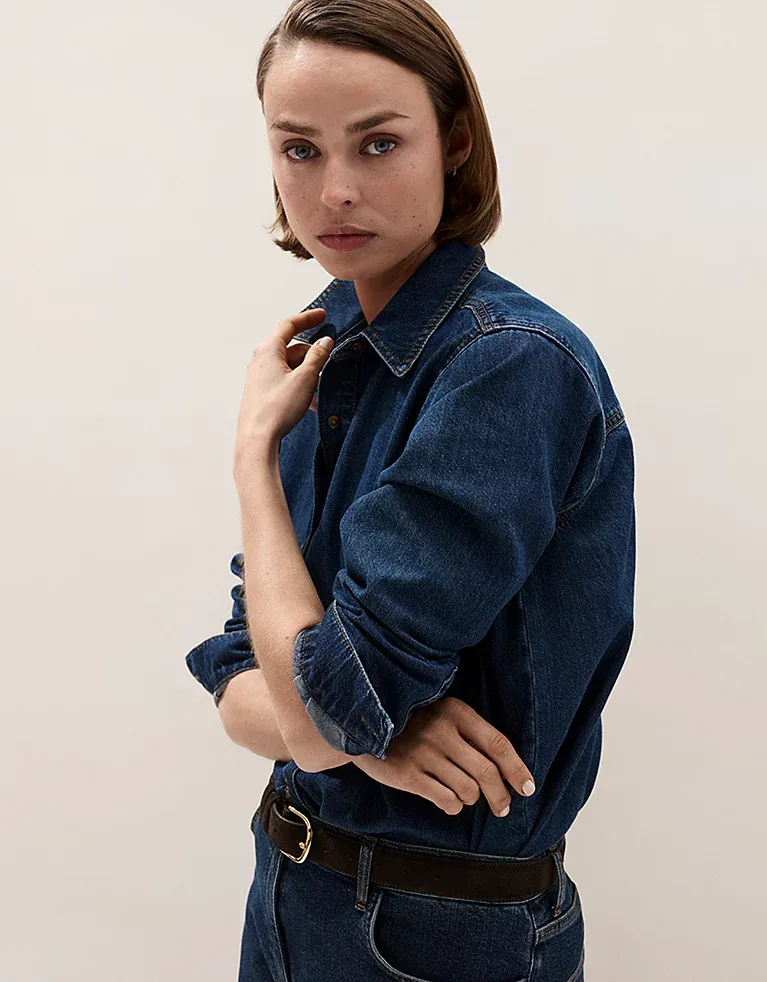 The White Company, Relaxed Denim Shirt
