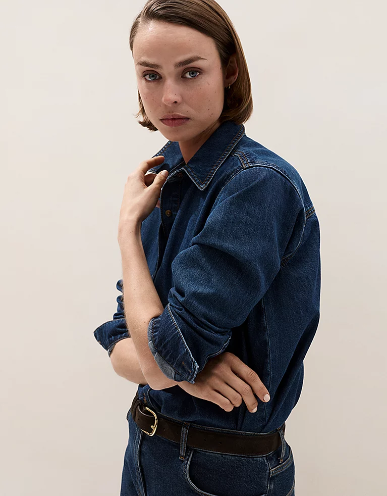 The White Company, Relaxed Denim Shirt