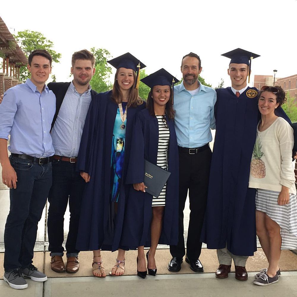 Coryn Rivera graduation from Marian