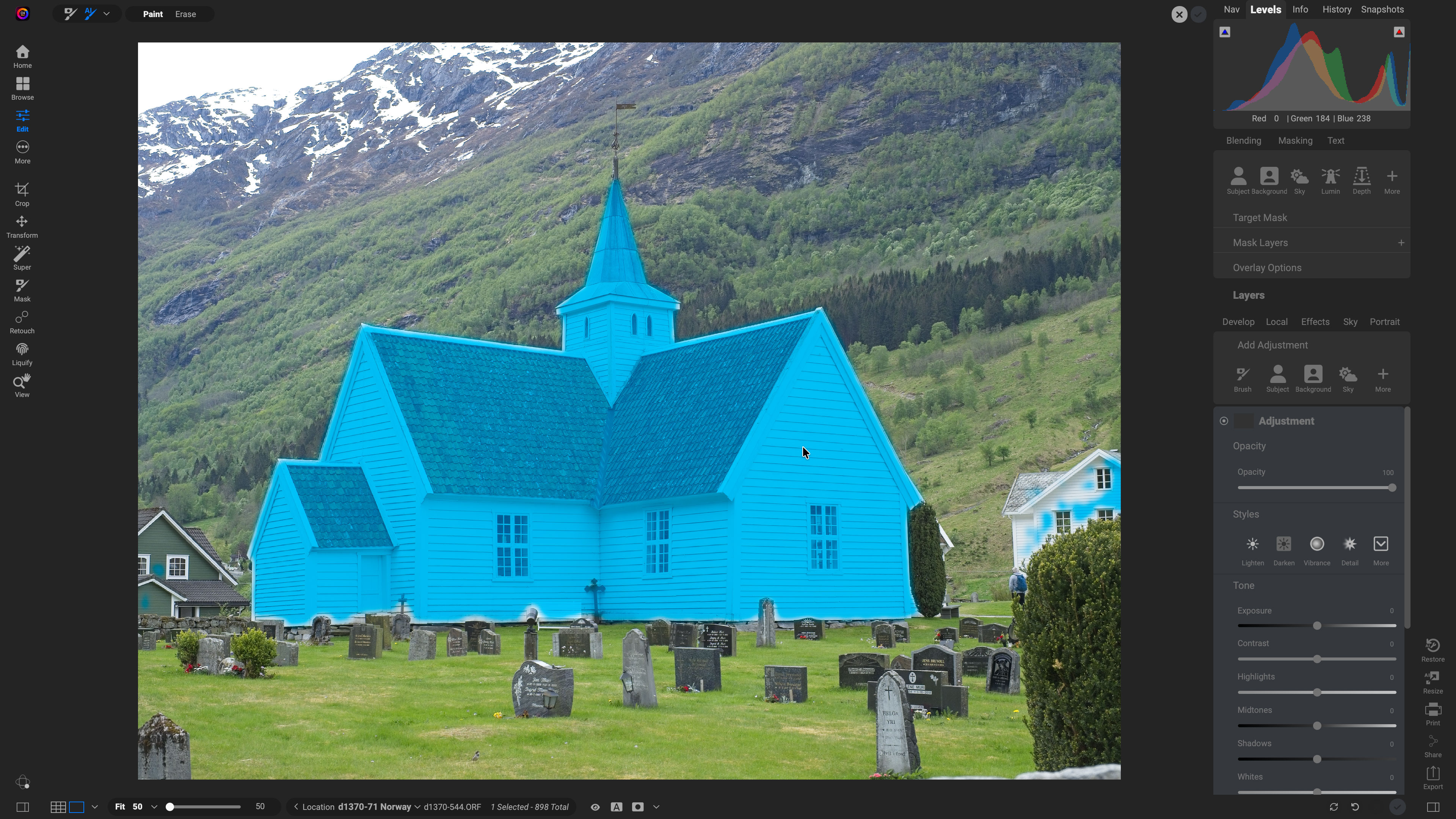 ON1 Photo RAW 2026 screenshot