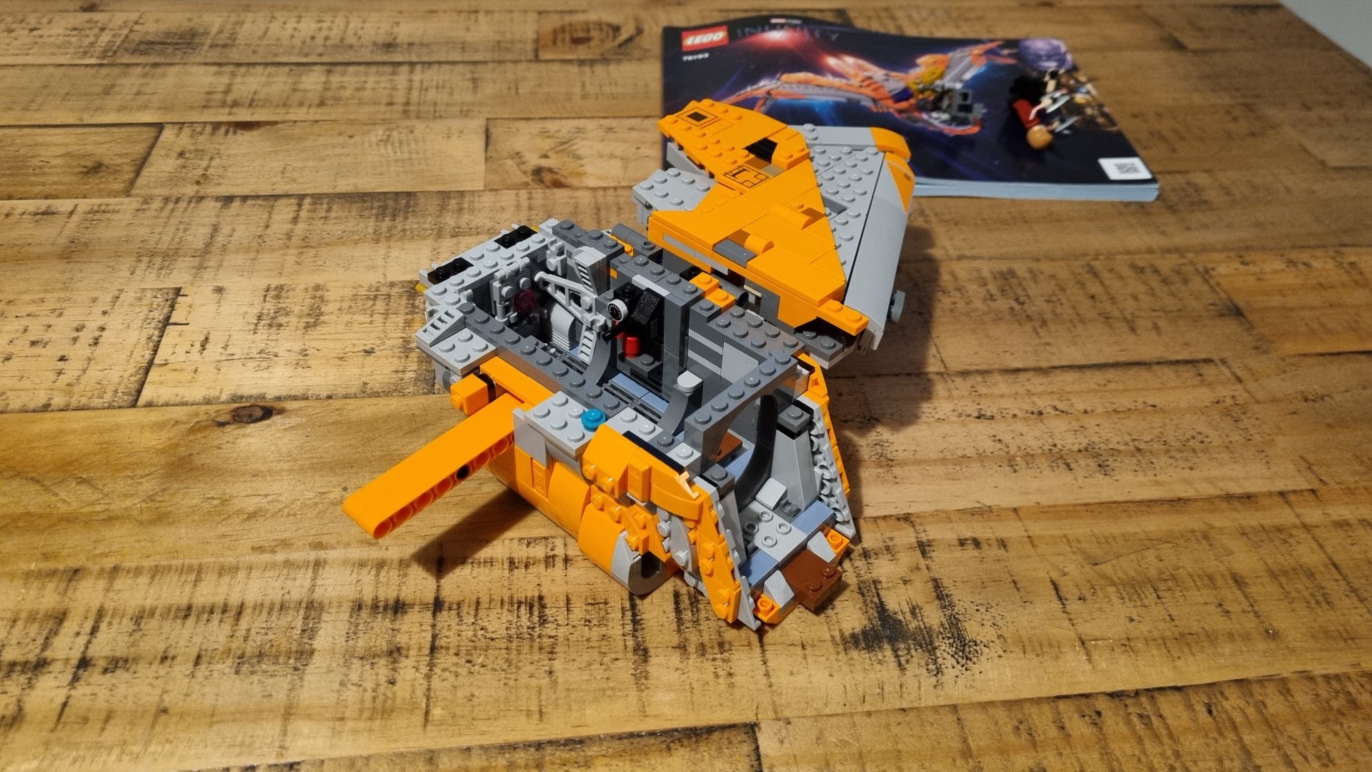 Lego Marvel Statek strażników (76193) — budowa w toku 1_Andy Hartup