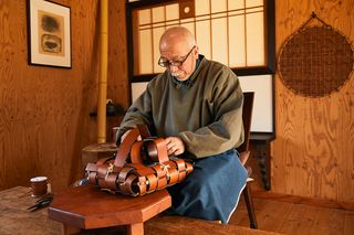 Hafu Matsumoto crafting Creel