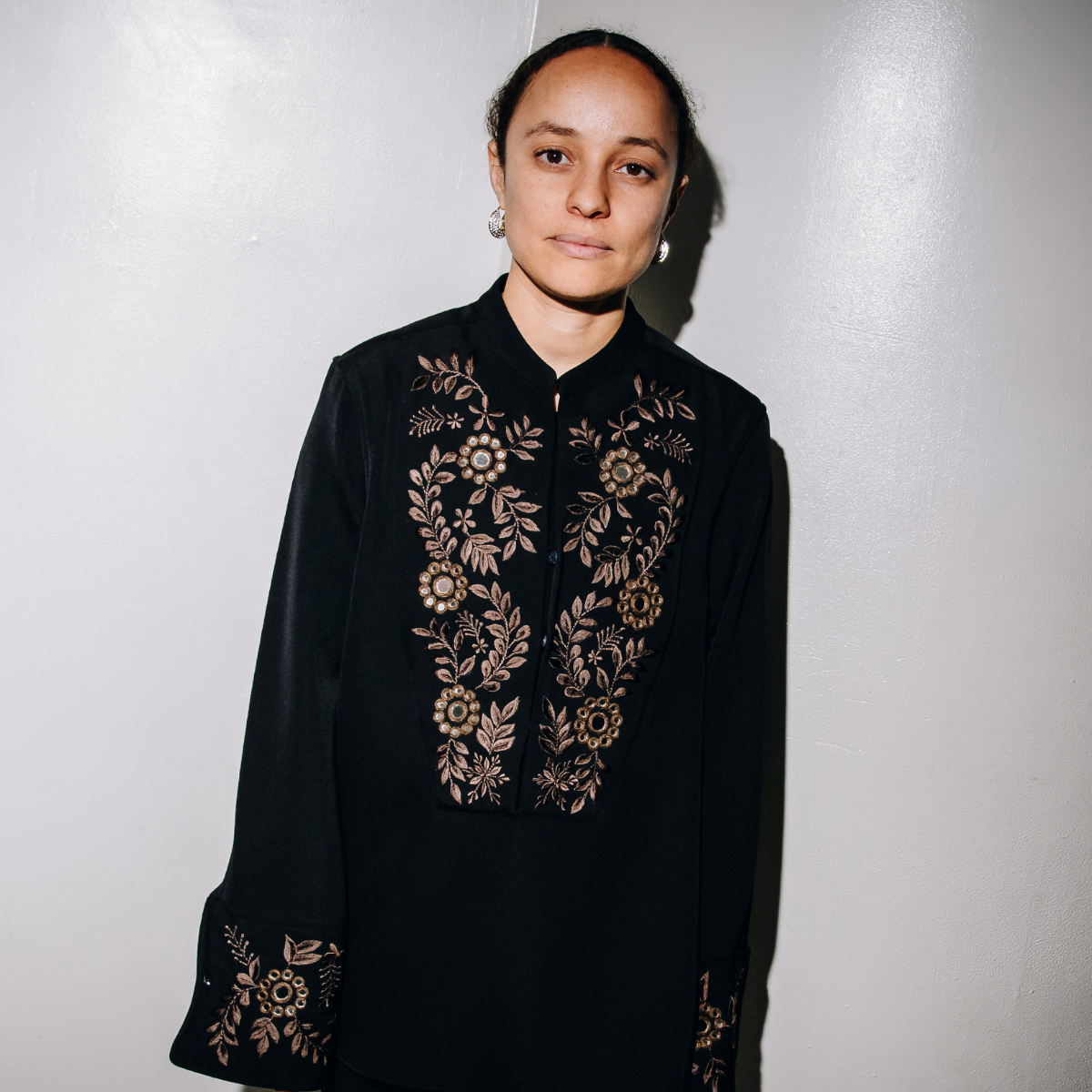 Grace Wales Bonner at the Grace Wales Bonner: Togetherness at Guggenheim party held at the Guggenheim Museum