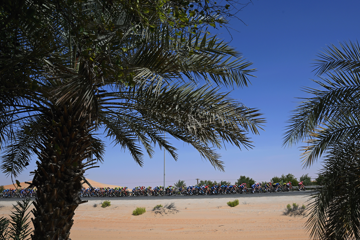 A calm opening to stage 1 of the UAE Tour