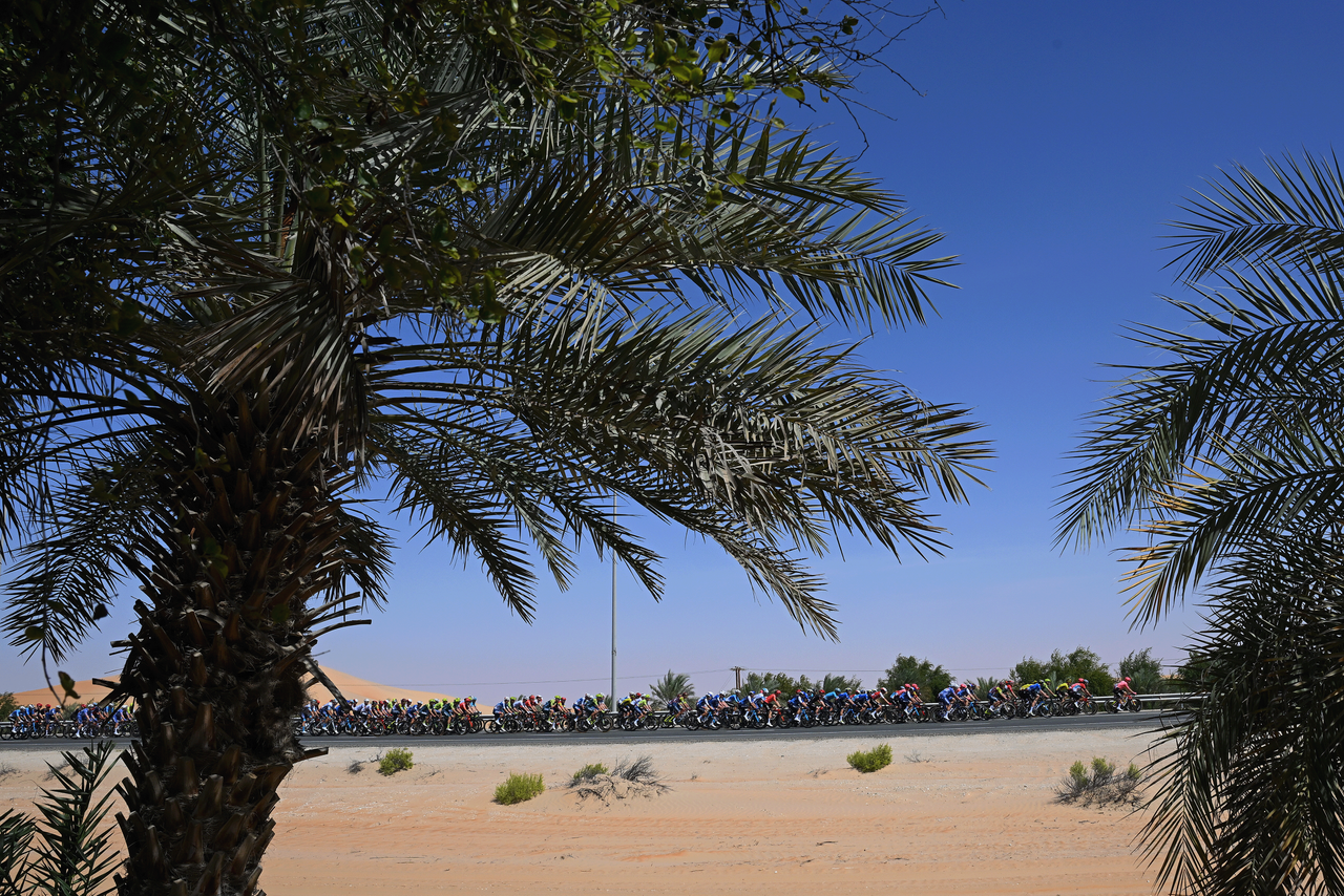 A calm opening to stage 1 of the UAE Tour