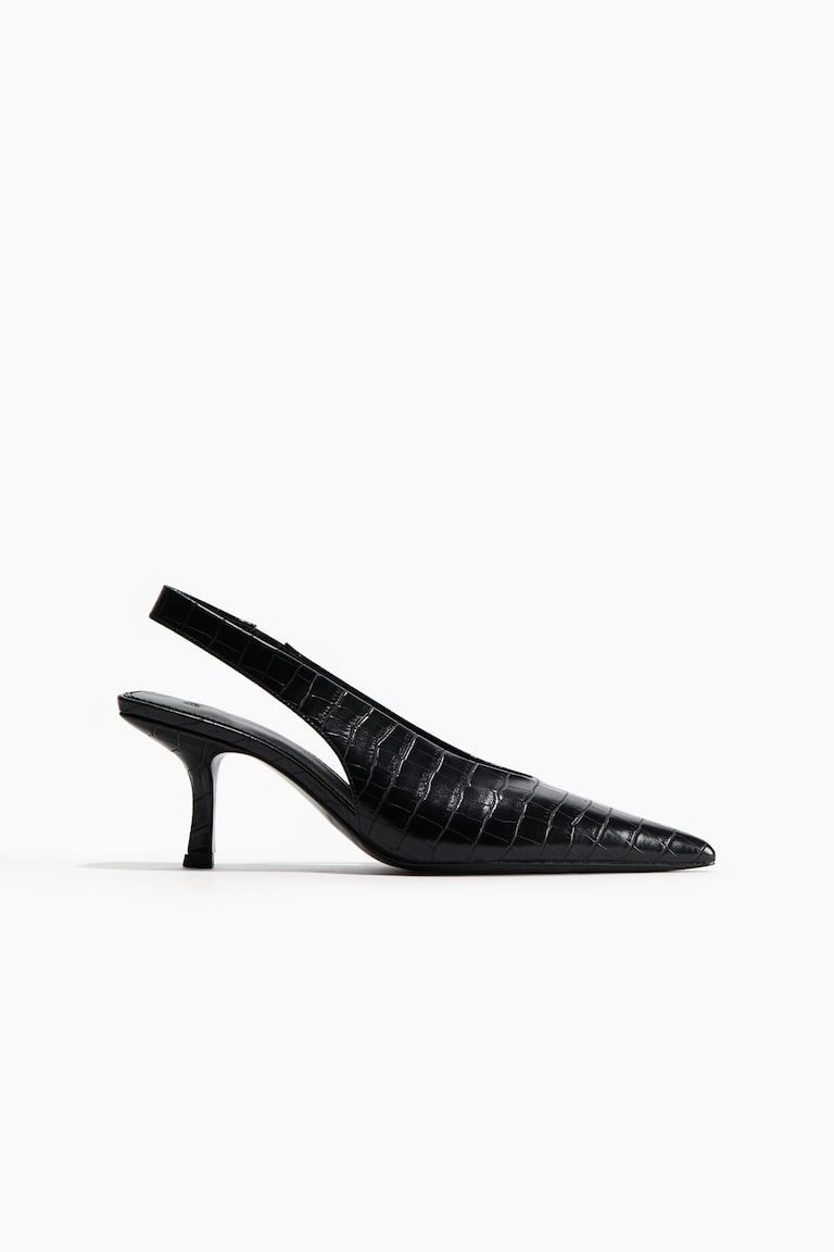 Pointed Slingbacks