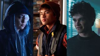 Rose, Jericho and Jason Todd all from HBO Max's Titans