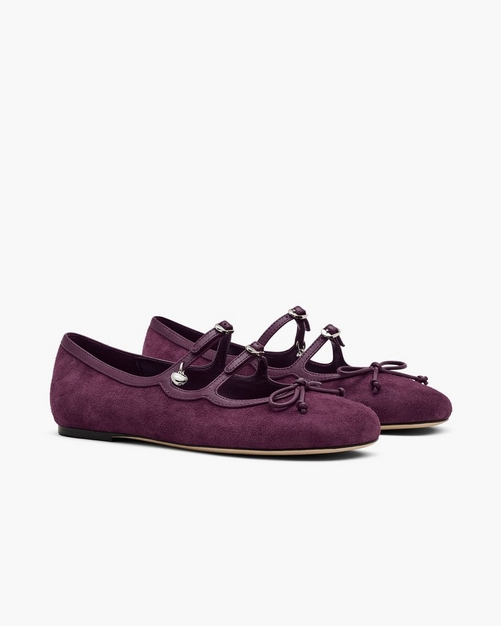 The Suede Kiki Ballerina