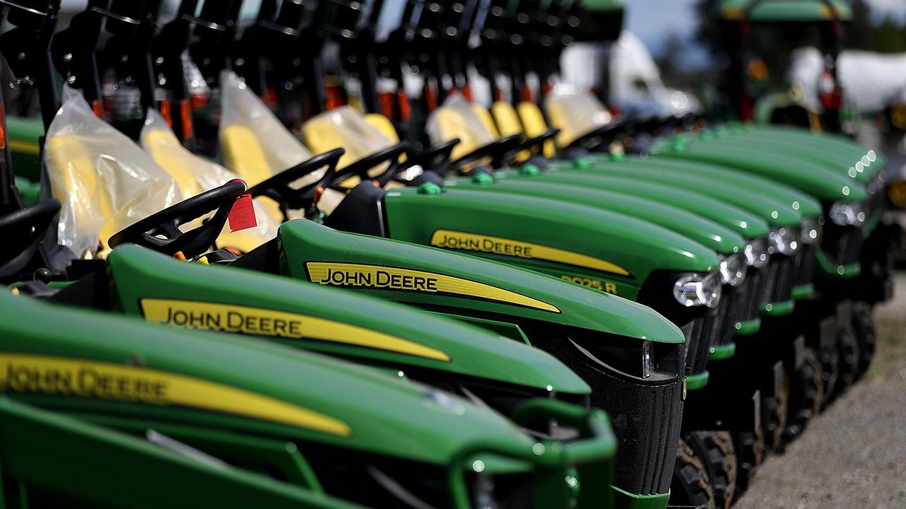 John Deere tractors