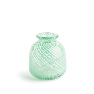 Green line vase