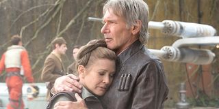 Star Wars: The Force Awakens Carrie Fisher as Leia Organa Harrison Ford as Han Solo