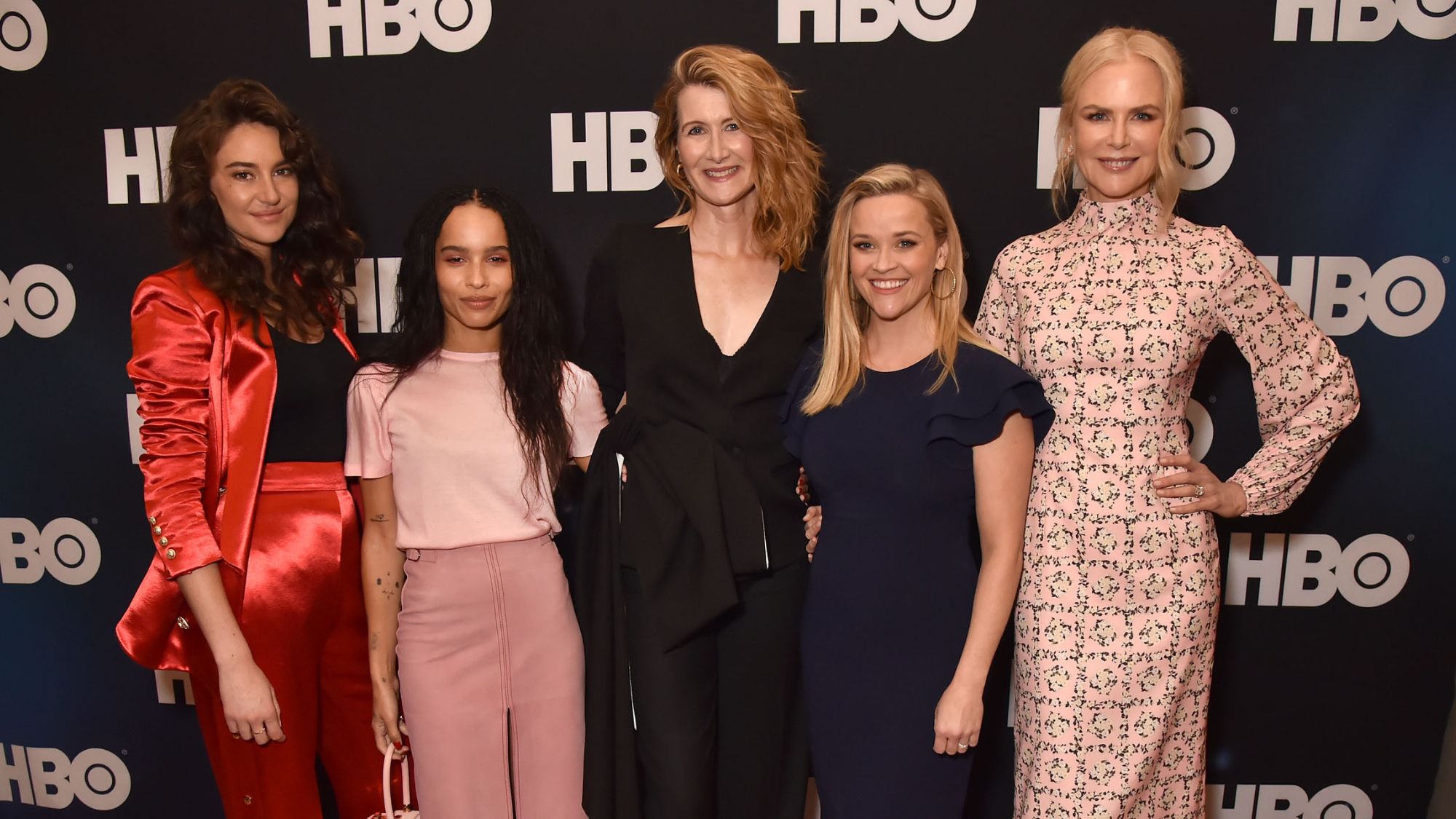 The Big Little Lies cast at the 2019 Winter TCA