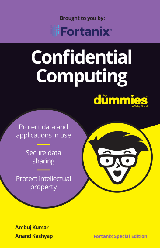 Whitepaper cover with title and purple and yellow circular graphics, including cartoon of man&amp;#039;s face