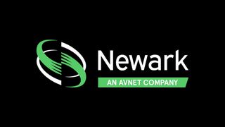 The Newark logo on a black background.
