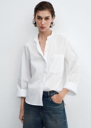 Buttoned Cotton Shirt - Women