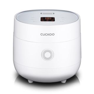 Cuckoo Cr-0675f | 6-Cup (uncooked) Micom Rice Cooker | 13 Menu Options: Quinoa, Oatmeal, Brown Rice & More, Touch-Screen, Nonstick Inner Pot | White