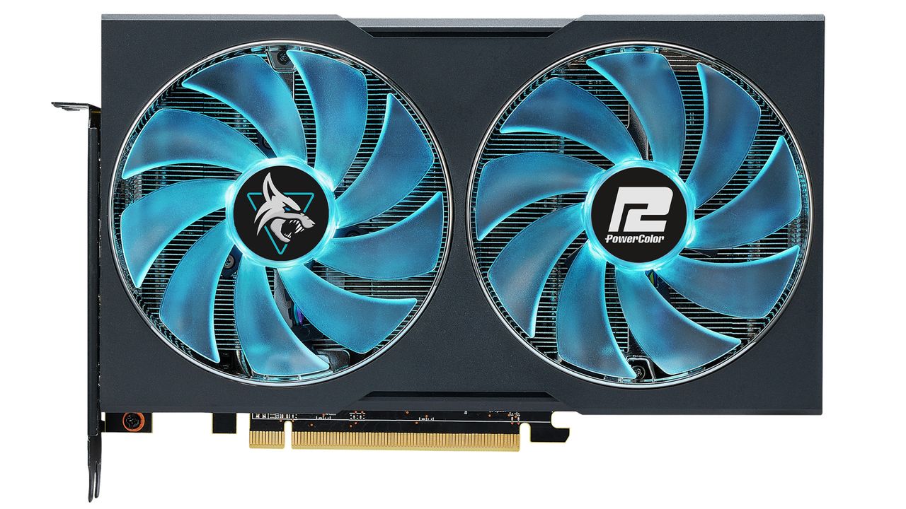 AMD Radeon RX 7600 XT announcement slides and cards