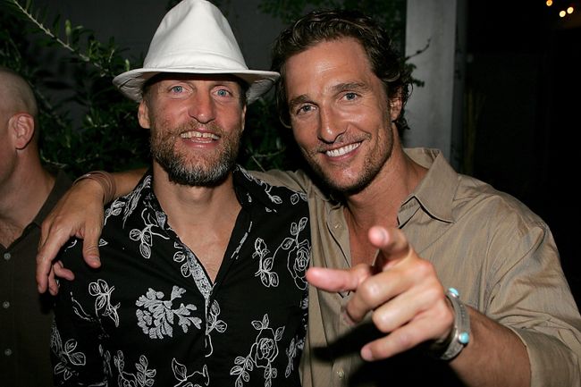 Matthew McConaughey and Woody Harrelson