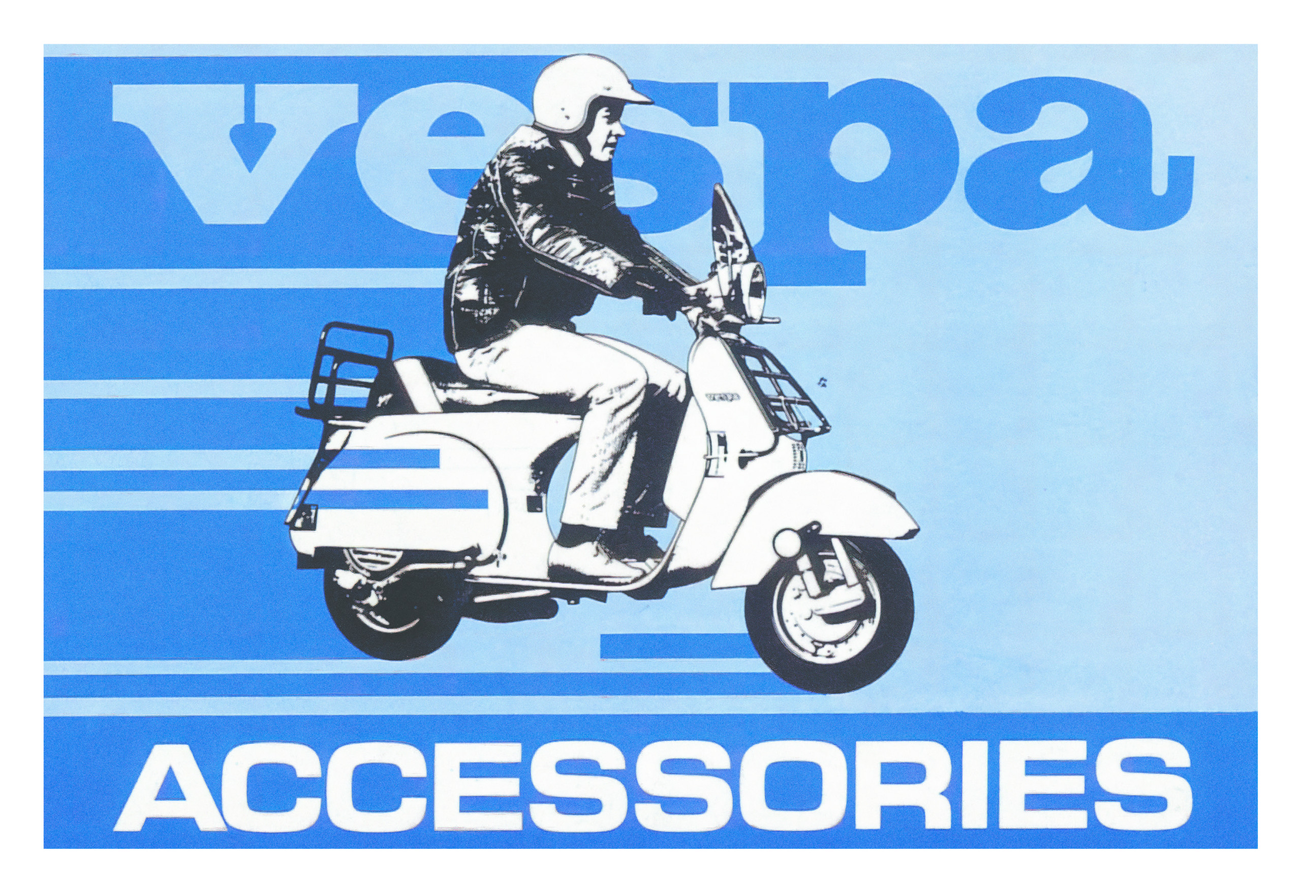 A U.K. advertisement for Vespa, circa 1990